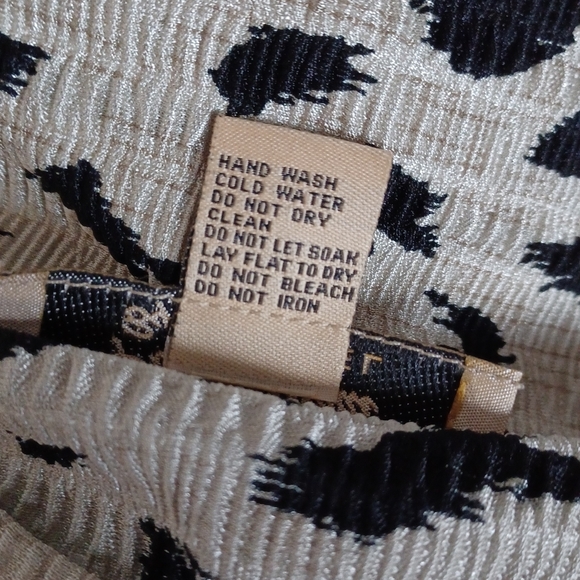 VINTAGE PLEAT PLEAT BY RAFAEL SLEEVELESS MAXI DRESS ABSTRACT/TRIBAL PRINT SMALL - Picture 4 of 7